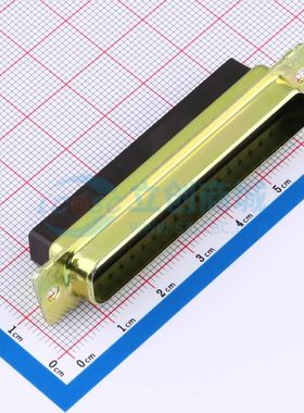 205210-8 面板安装- D-Sub/VGA连接器 37P 公座2排可开票