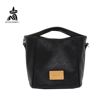 稻草人女包2025新款专柜正品品牌时尚复古单肩斜挎手提托特水桶包