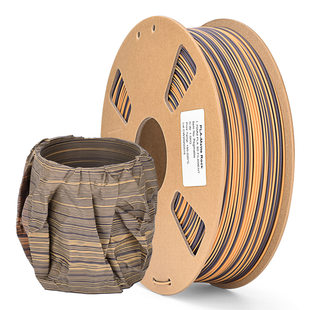 1kg PLA哑光扭色 伟晶岩(深灰+浅黄) 1.75mm 3D打印耗材线材