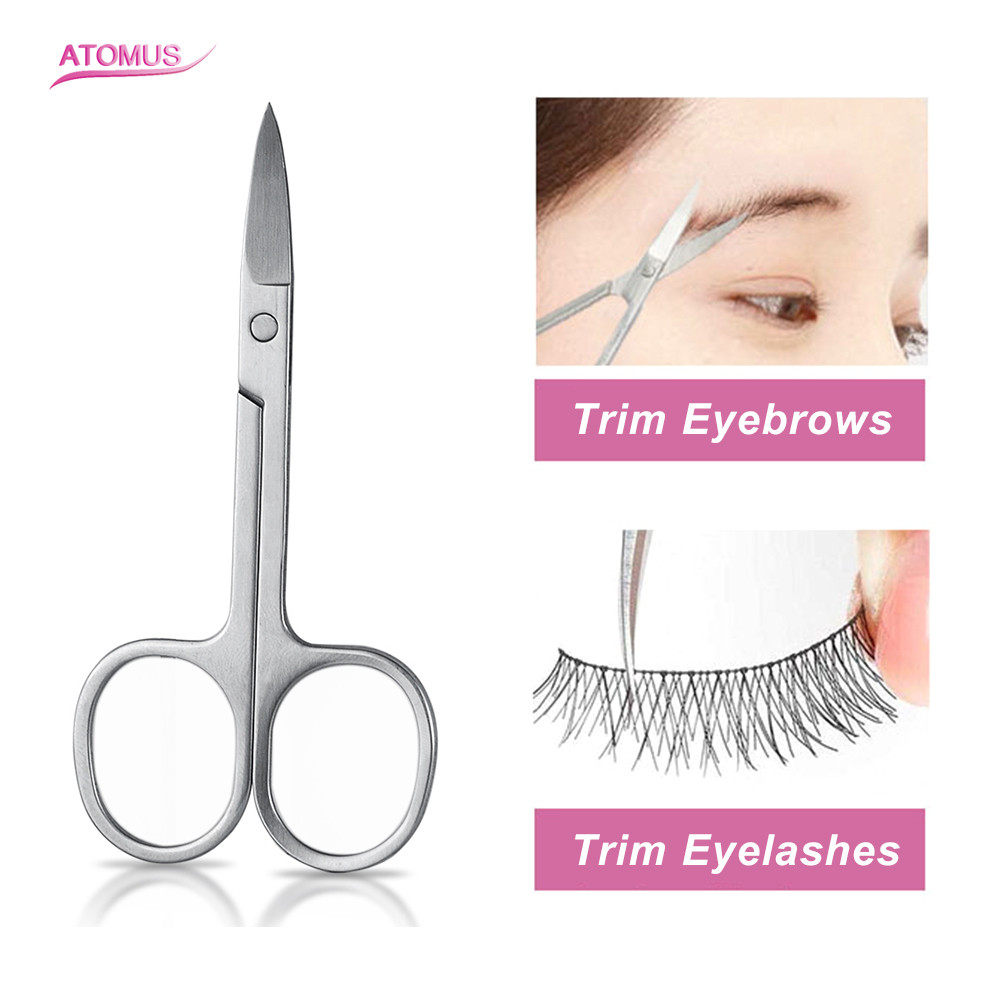 嫁接睫毛弯头剪刀  假睫毛辅助工具  美容工具