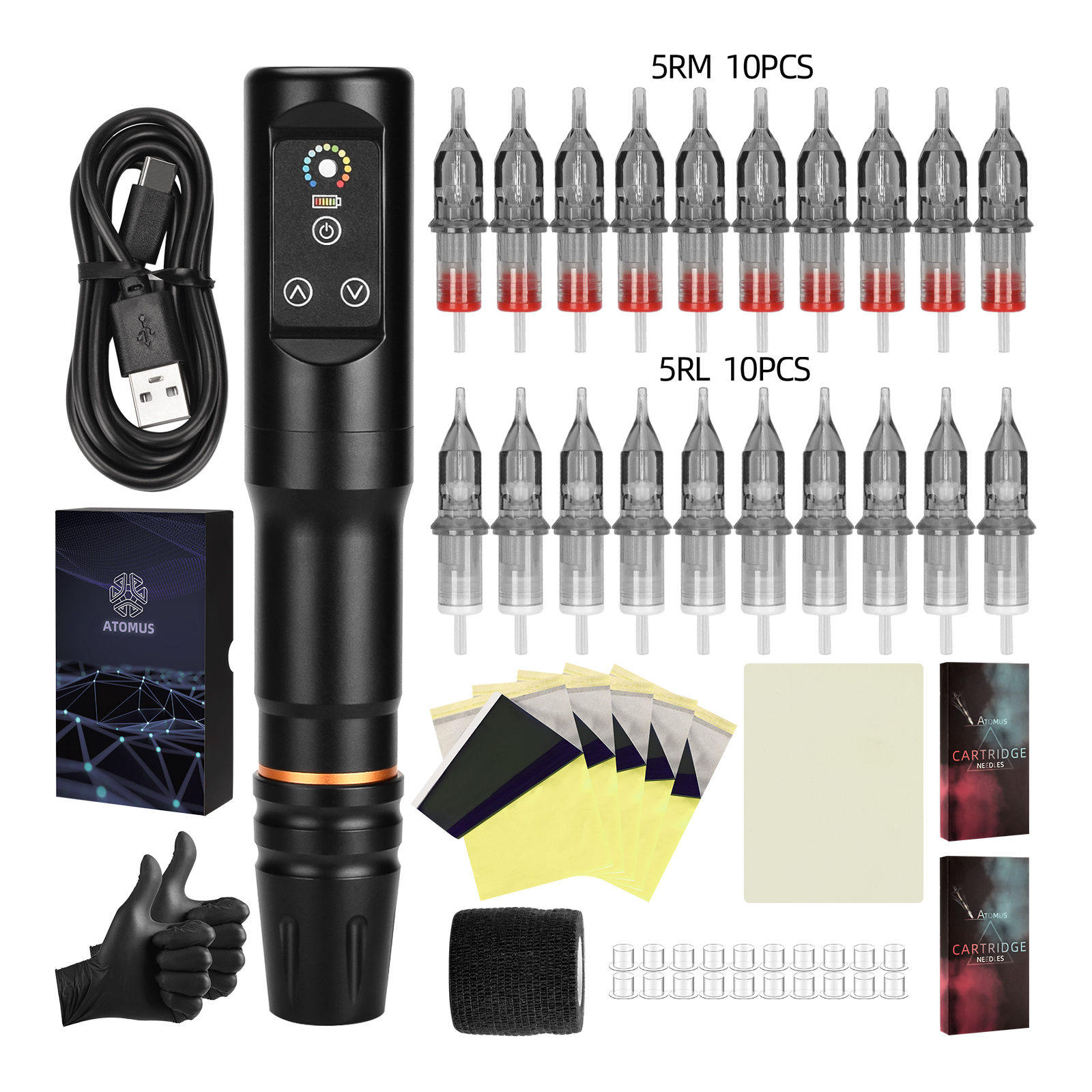 多色炫彩空心杯无线电源笔一体机套装WSTZ1002_01