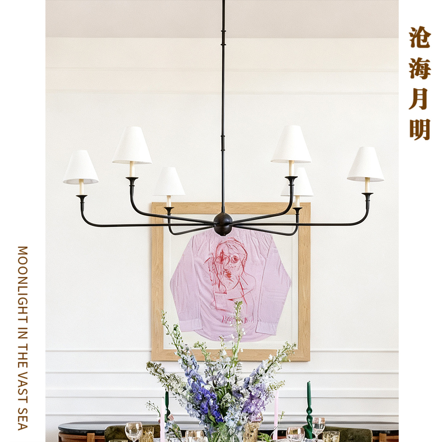 美式复古客厅吊灯中古风餐厅灯2025年新款法式乡村书房大气灯具,家装灯饰光源,客厅吊灯,淘宝优惠券,粉丝福利购,淘宝优惠卷