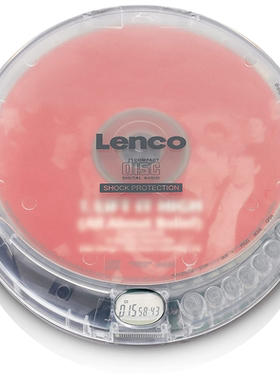 欧洲直邮瑞士Lenco力高CD随身听Walkman便携式CD播放器MP3防震动