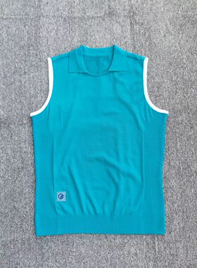 韩单高端golf高尔夫女士针织背心马甲.时尚百搭V领简约打底衫