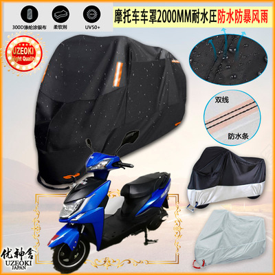 适用特莱维狮 TS800DQT 3牛津布摩托车衣防雨篷防晒防风防尘雨布
