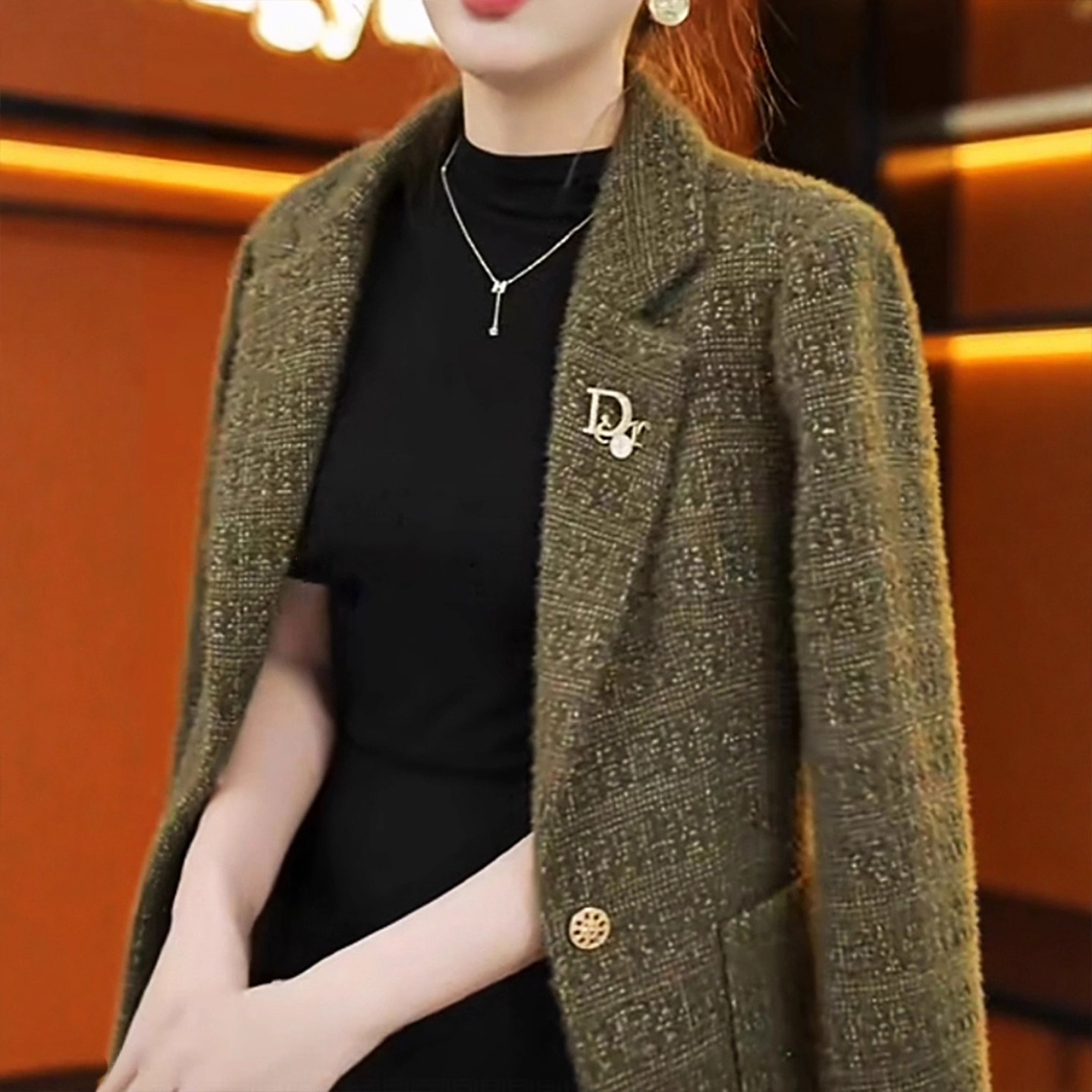 小西装外套女2025秋冬新款高级感女士小个子气质韩版休闲大码西服,女装/女士精品,西装,淘宝优惠券,粉丝福利购,淘宝优惠卷