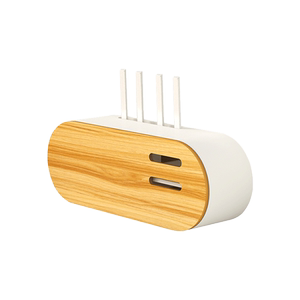 电视柜机顶盒华为路由器收纳盒桌面无线wifi光猫宽带插排遮丑神器