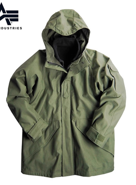 正品美国阿尔法工业NYCO ECWCS野战风衣保暖防风外套机能冲锋衣