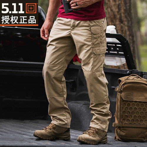 5.11战术裤宽松防泼水直筒工装裤