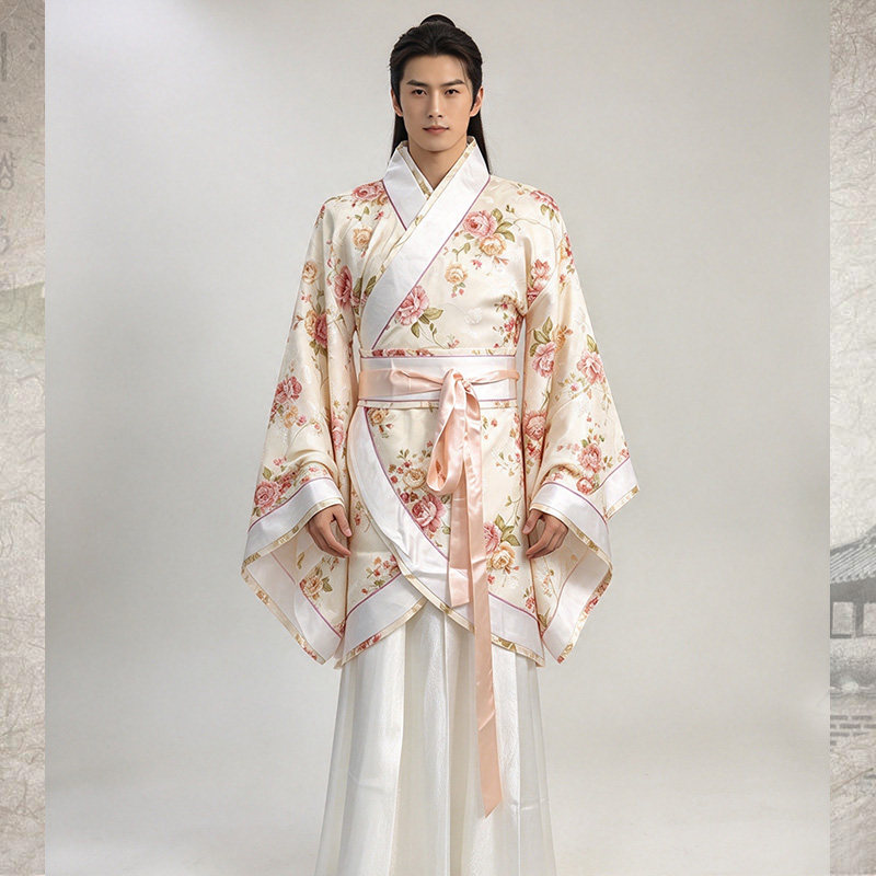 古装女款男士反串可穿女汉服大码秦朝汉朝三国小姐宫女公主演出服