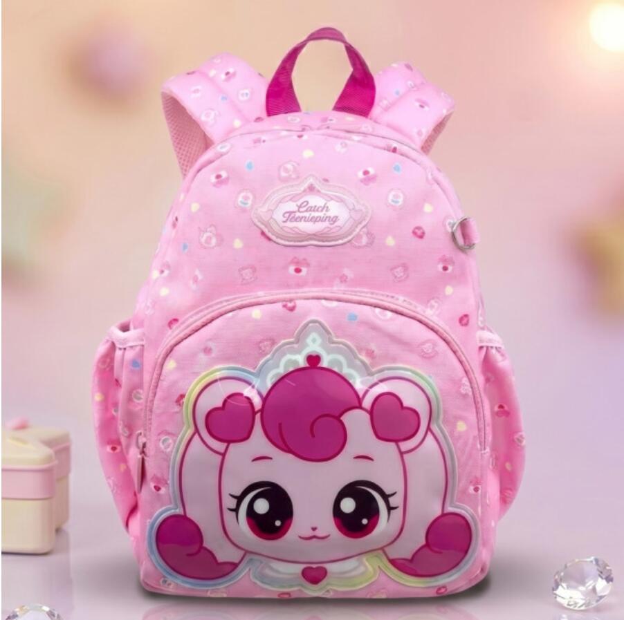 韩版第七季爱心萌可女孩双肩书包图片