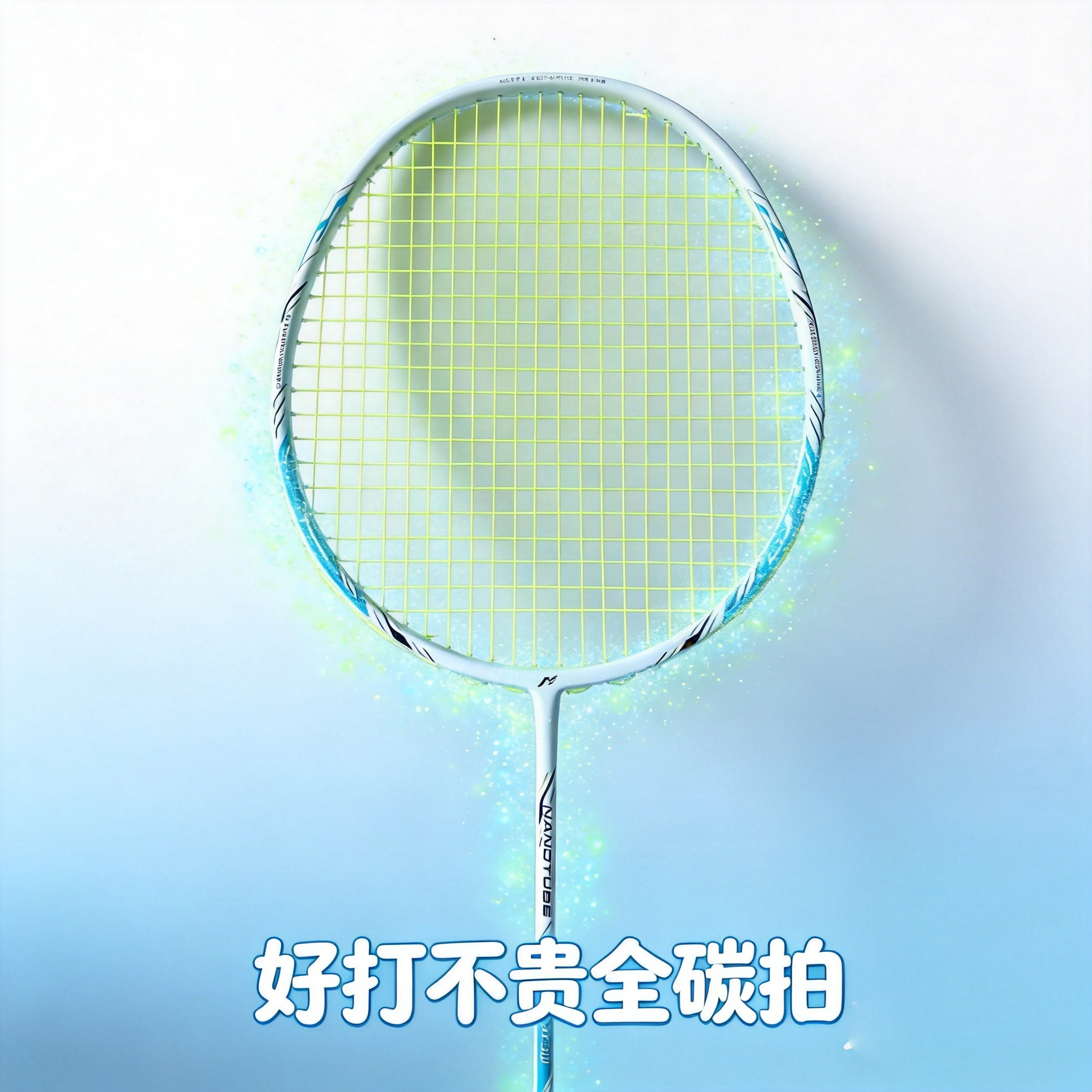 超轻耐打新手羽毛球拍全碳素入门耐打练习拍男女成人入门一体拍