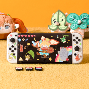 原创任天堂Switch保护套oled塞尔达林克ns保护壳硬壳硅胶王国之泪