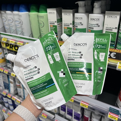 薇姿德康丝去屑止痒洗发水补充装