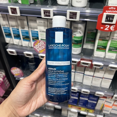 理肤泉温和舒缓洗发水400ml