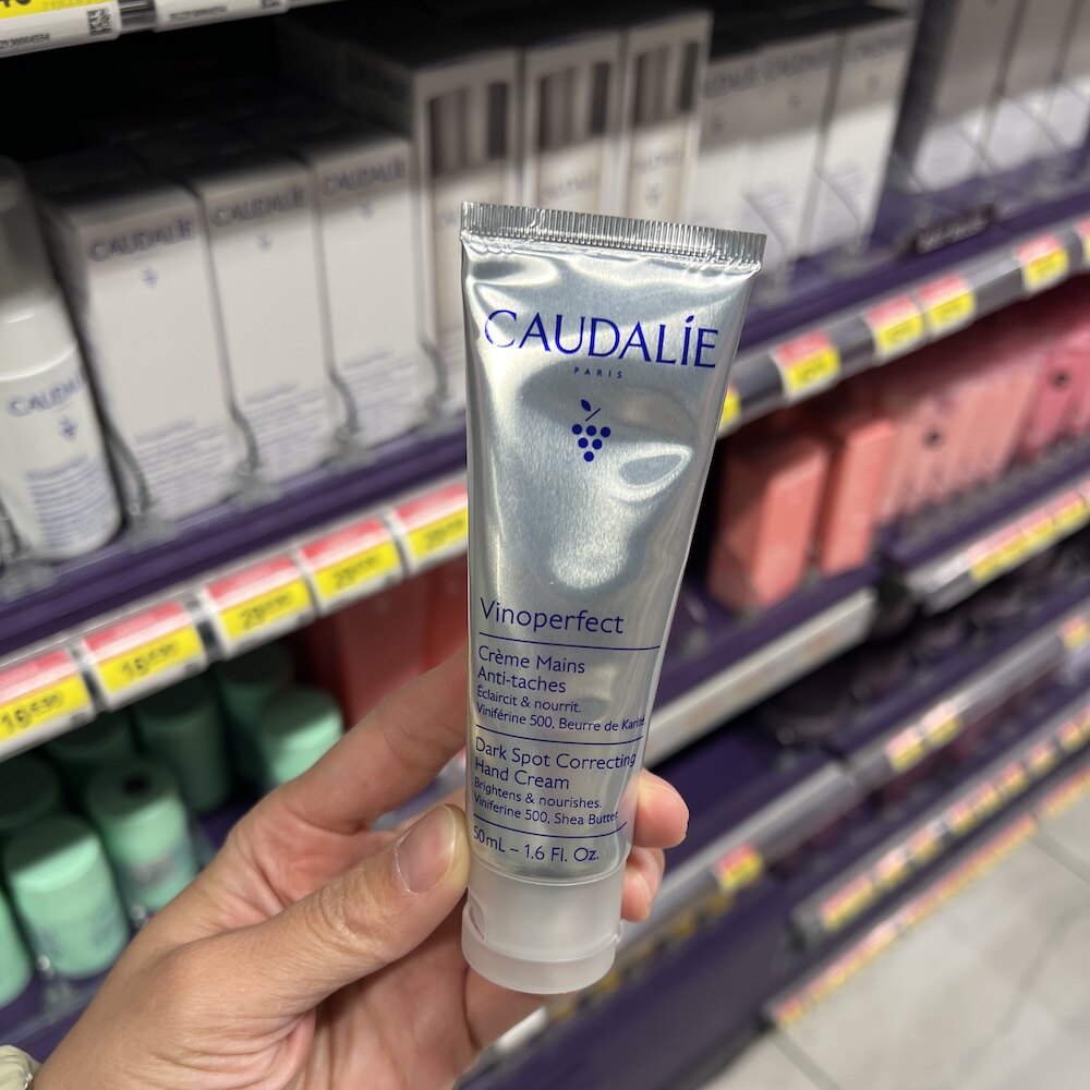 法国CAUDALIE欧缇丽焕白淡斑滋养护手霜50ml保湿修复晒斑黄褐斑