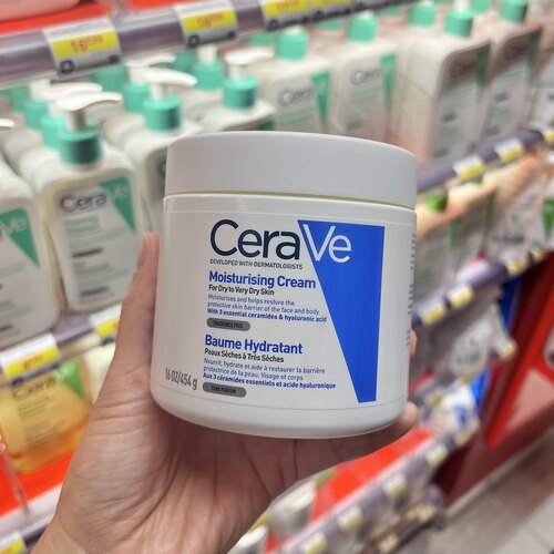 法国CeraVe适乐肤C霜保湿补水面霜身体乳罐装454g