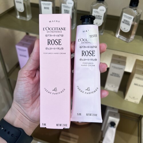 欧舒丹玫瑰之心护手霜75ml
