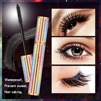Sao mascara không thấm nước dài cong dày không nở tự nhiên mã hóa dài 4d mascara siêu dài lưới đỏ - Kem Mascara / Revitalash chuốt mascara