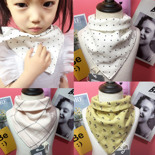 轻奢系！早秋新款宝宝按扣三角巾