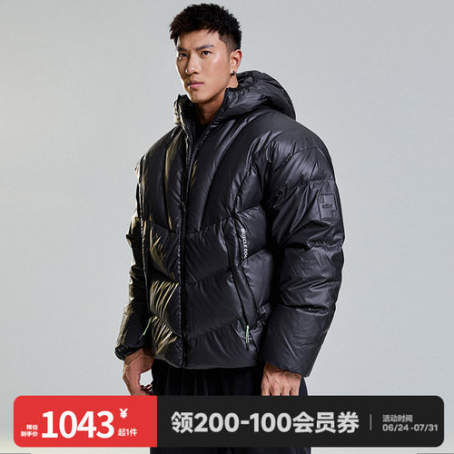 肌肉狗舒适保暖潮牌新品羽绒服
