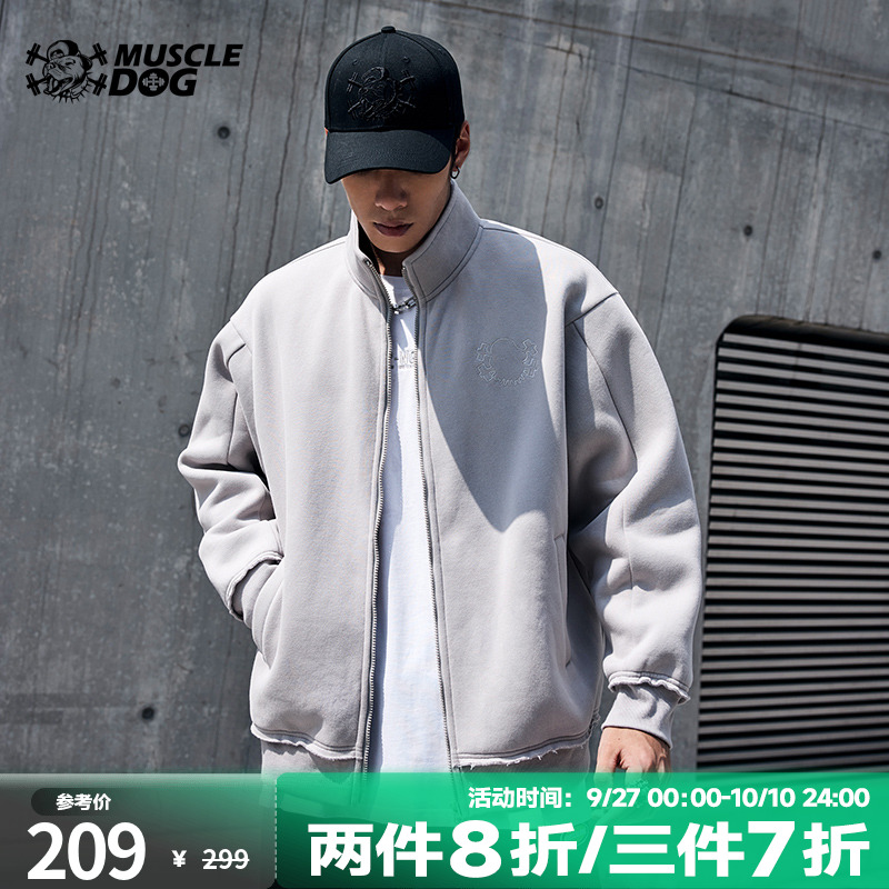 男外套MuscleDog运动休闲