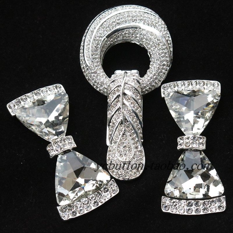 高档水钻貂皮扣高端大衣皮草裘皮领口纽扣扣子鸭嘴扣对扣配饰搭扣,居家布艺,纽扣,淘宝优惠券,粉丝福利购,淘宝优惠卷