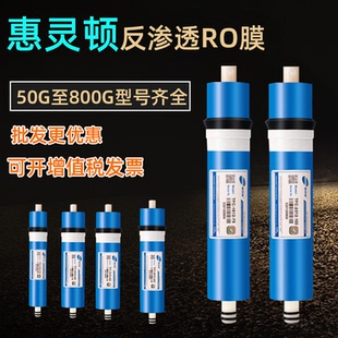 100G反渗透膜商用纯净水机3012 300400ro滤芯 HID惠灵顿RO膜50
