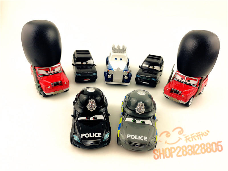 mattel美泰汽车总动员英国玩具车