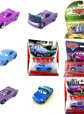 Mattel美泰汽车总动员合金玩具车何莉麦昆女朋友莎莉特工飞行荷莉