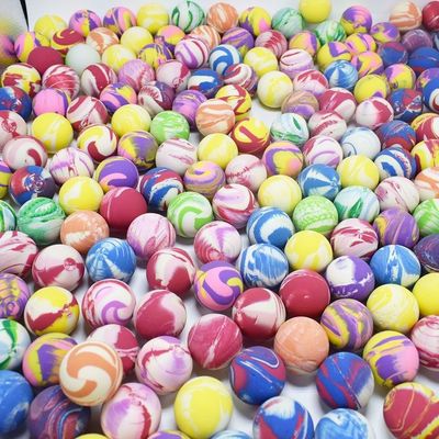 25MM弹力球无毒怀旧童年便宜猫咪狗狗玩具实心球儿童弹弹安全球