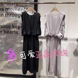 收腰显瘦裙子时倾 假两件拼接无袖 播连衣裙2026夏季 BDT2LD1615新款