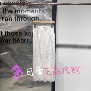 播半身裙2026春款BDT1BD1082新复古通勤休闲百搭直筒裙子暮色四合