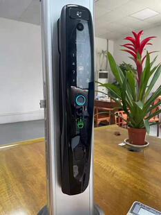 皇冠指纹密码锁全自动猫眼烟台蓬莱防盗门家用大门智能锁指纹锁