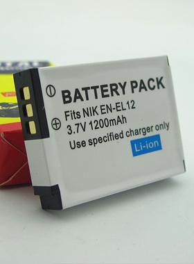 适用Nikon尼康AW120S AW130S S9100 S9200 CCD数码相机锂电池板