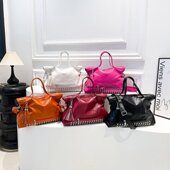 bags包包女包新款 2020复古磨砂单肩包时尚 潮流大容量pu手提斜跨包