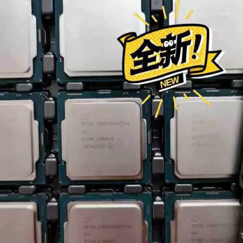 议价i9 10900t 35瓦 QTB0 es不显 默認主频1.