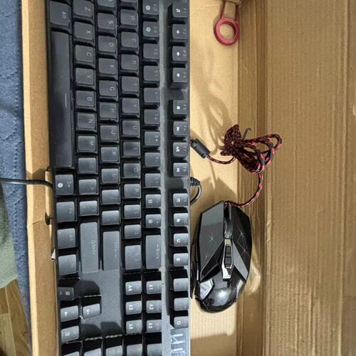 有线机械鍵盘+MageGee+机械风暴套装