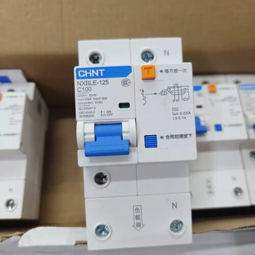 NXBLE-125漏电保护器 1P+N 100A 0.0