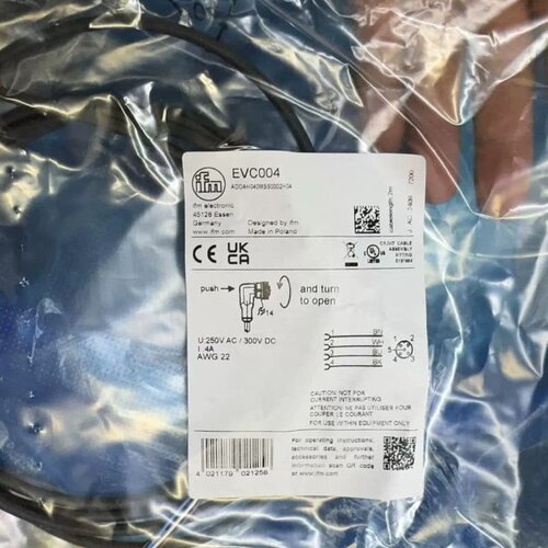 易弗门感應器延长线带插头4芯，EVC004。EVC005，大