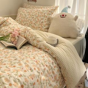 新疆 被套单件150x200x230宿舍单人被罩单独被单非全棉纯棉202 包邮