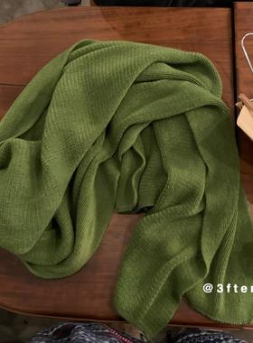 新疆包邮“圣诞围巾”圣诞氛围开始啦~一戴就发热出门果绿软糯围