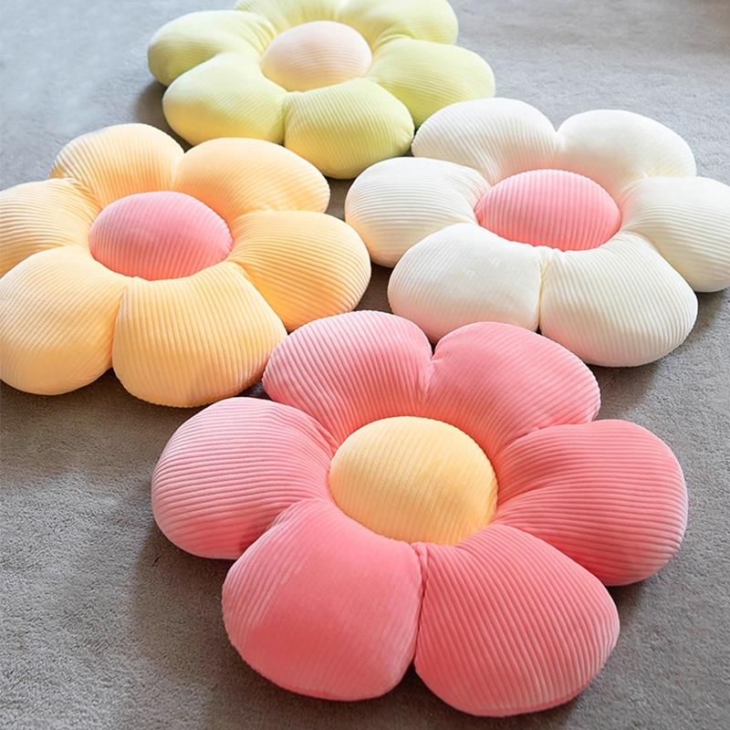 新疆包邮小雏菊抱枕腰靠垫沙发坐垫花朵椅垫可爱礼物卧室少女心办