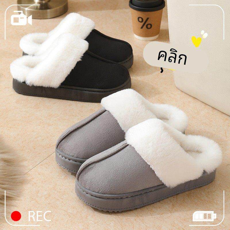新疆包邮棉拖鞋女家用秋冬天室内保暖家居鞋情侣加厚底拖鞋男冬季