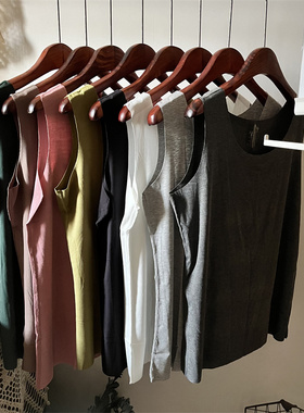 包邮自留款大码无痕背心120-230斤舒适螺纹棉女打底胸围92-132cm