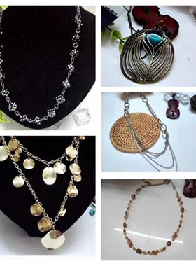 孤品波西米亚风多层挂件毛衣项链