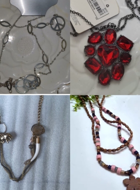 外单多款样品个性精致项链