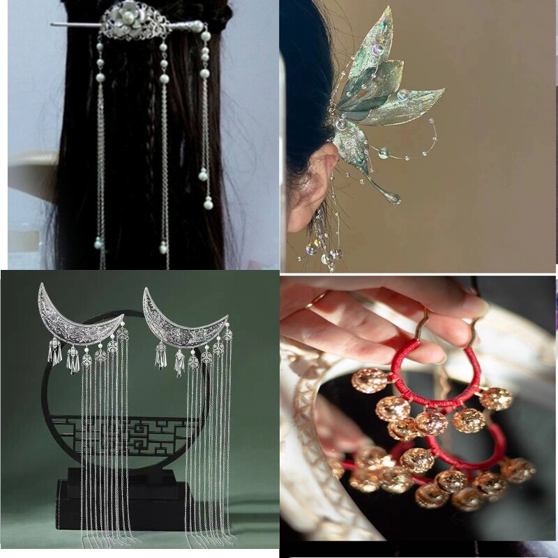 汉服古装头饰全套簪子古风发饰流苏步摇仙气发钗配饰古代发簪超仙
