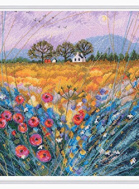 RTO M692 Late poppy harvest 十字绣 saga格式XSD重绘源文件图纸