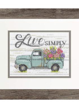 Dim70-65211 花车 十字绣 saga格式XSD重绘源文件电子图纸